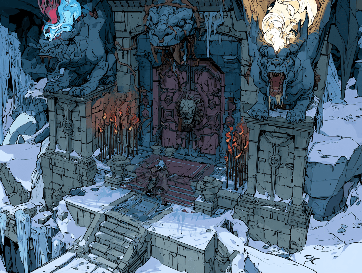 The Cliff of the Rock Dragon